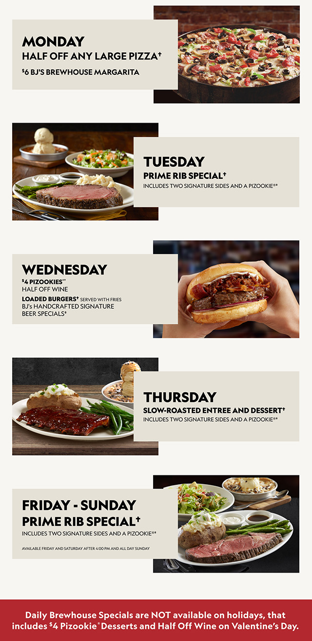 A Valentine's Week to Remember♥ - BJ's Restaurant & Brewhouse