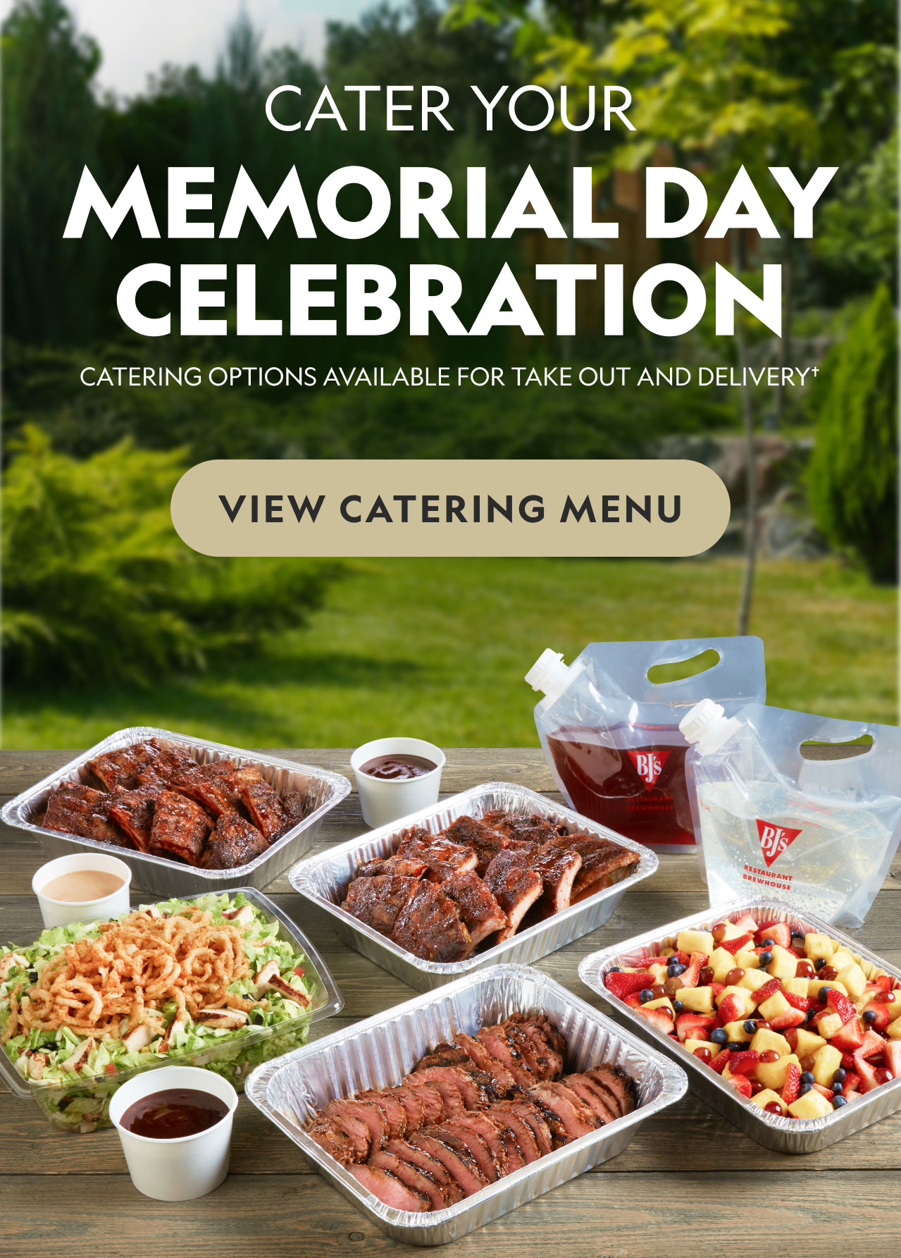 Start planning Memorial Weekend! BJ's Restaurant & Brewhouse